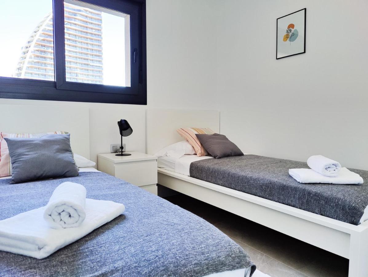 Sunset Cliffs Sea View Apartments Benidorm Kültér fotó