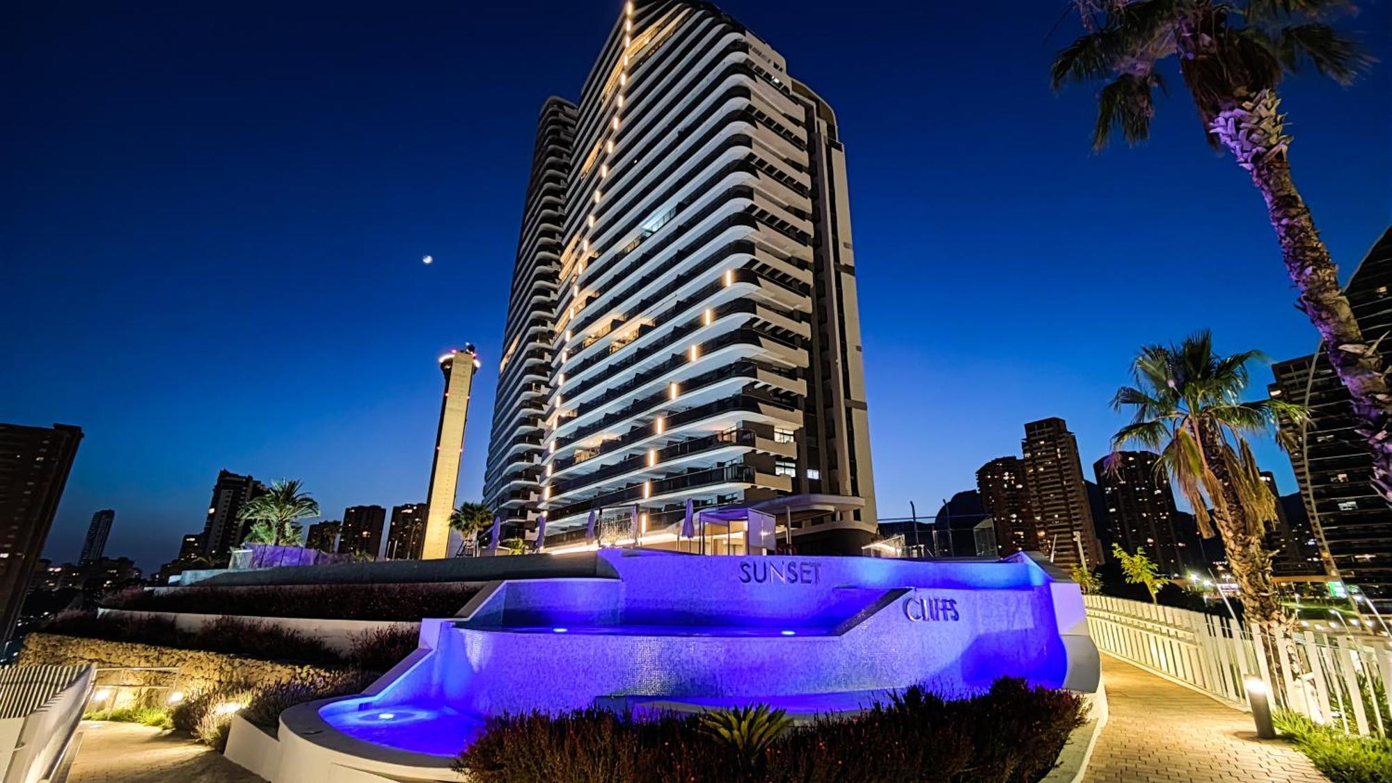 Sunset Cliffs Sea View Apartments Benidorm Kültér fotó